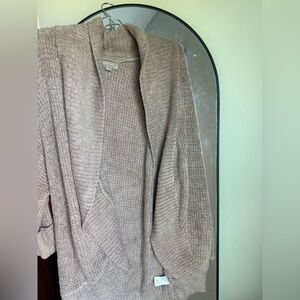 Barefoot Dreams Cozychic Lite knit cardigan L/XL